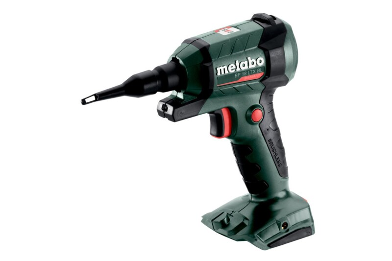 Metabo BP 18 LTX BL 18V Accu Blaaspistool Body - Detailed view of the product