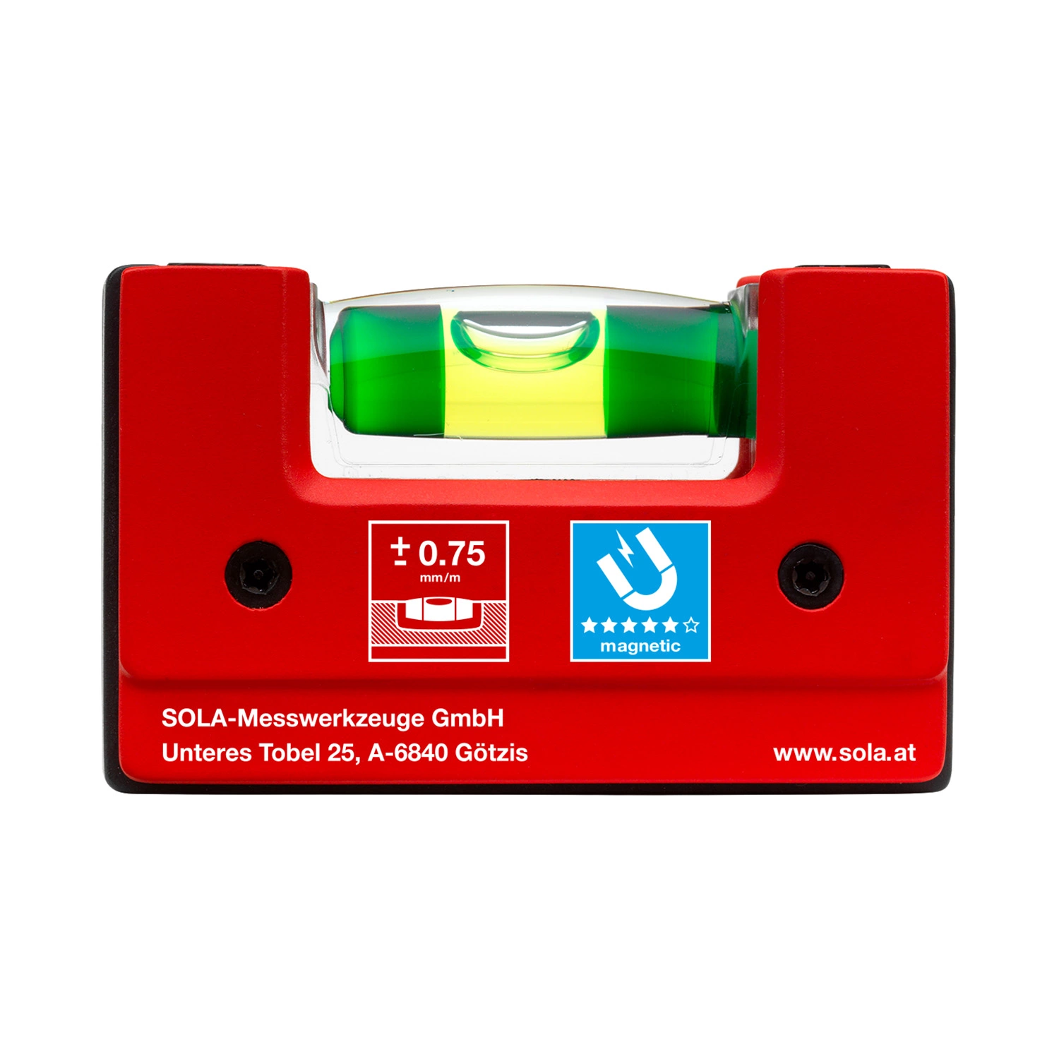 Sola GO! MAGNETIC CLIP Waterpas Met Gordelclip - Magnetisch - 75mm thumbnail 4