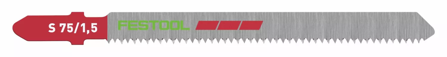 Festool 204268 S 75/2/5 Decoupeerzaagblad - Plastic - 75mm (5st)