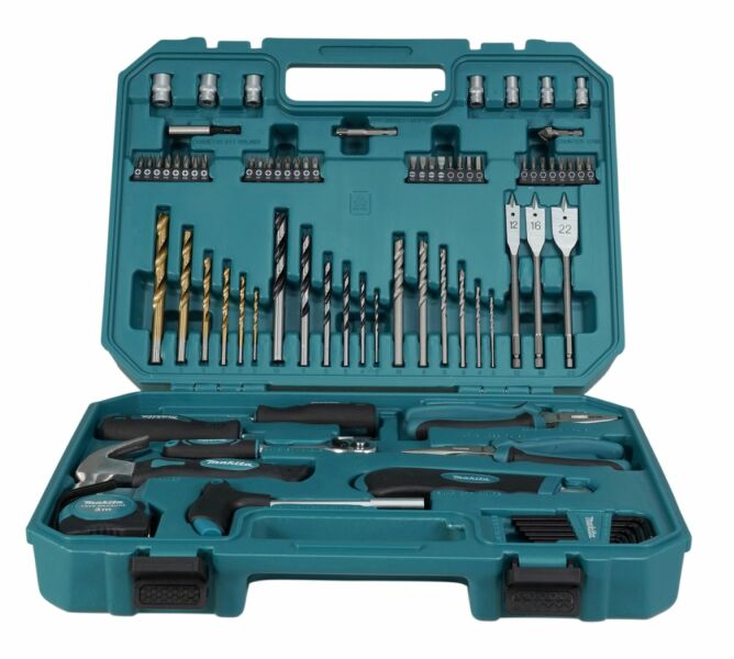 Makita E-15104 Gereedschapset In Koffer - 80-delig - Detailed view of the product