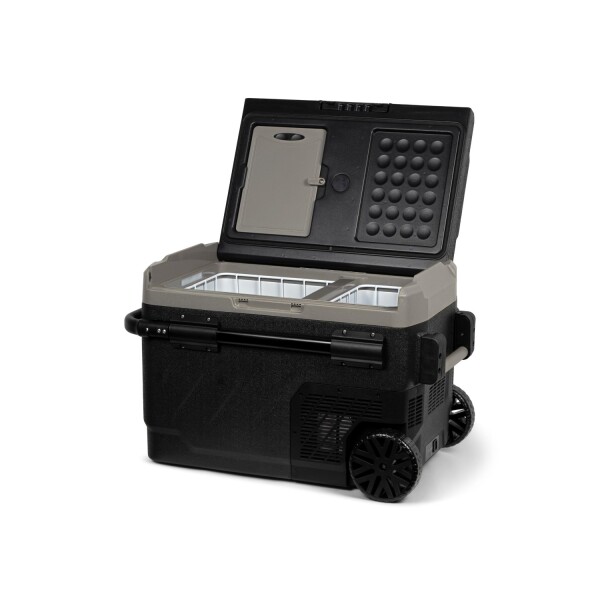 Steamy-E SECZGW41 Dual Zone Elektrische Compressor Koelbox Op Wielen - 41L - Detailed view of the product