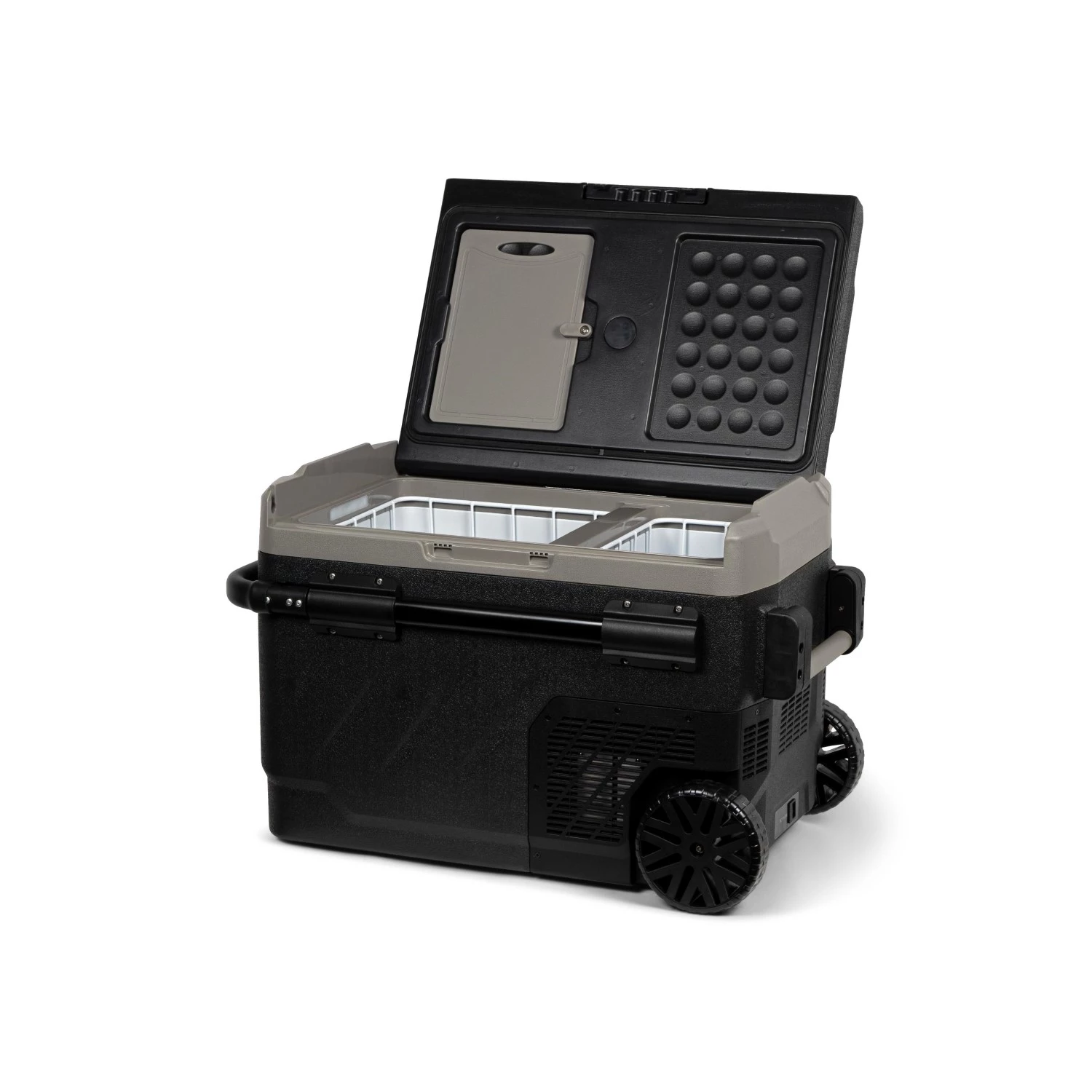 Steamy-E SECZGW41 Dual Zone Elektrische Compressor Koelbox Op Wielen - 41L thumbnail 4