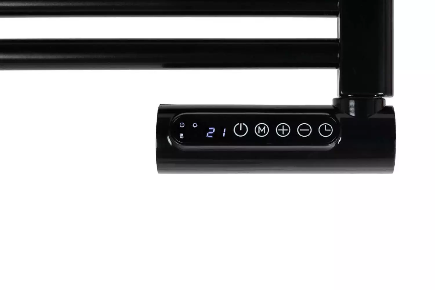 EUROM Sani Towel 750 Badkamerkachel - 750W - Zwart thumbnail 3