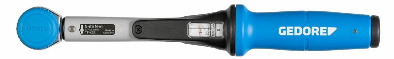 Gedore TF-K25 Momentsleutel Torcofix K - 1/4"- 5-25 Nm - Detailed view of the product