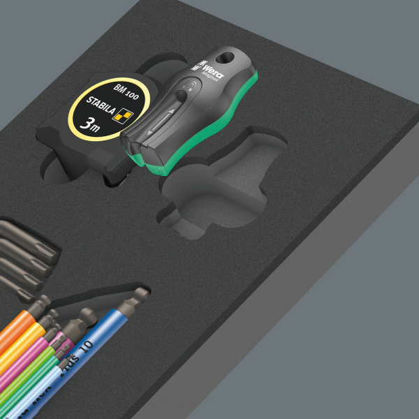 Wera 05150140001 9740 20-delige Inbussleutelset In Schuimstof Inleg - Inbus/Torx - Detailed view of the product