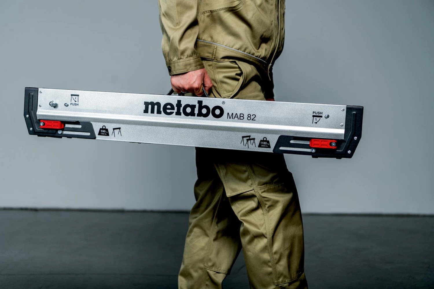 Metabo MAB 82 Stalen Schragen Set - Draagcapaciteit 590 Kg (2 Stuks) thumbnail 4