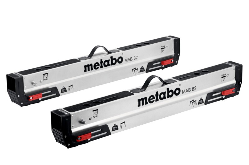 Metabo MAB 82 Stalen Schragen Set - Draagcapaciteit 590 Kg (2 Stuks) - Detailed view of the product