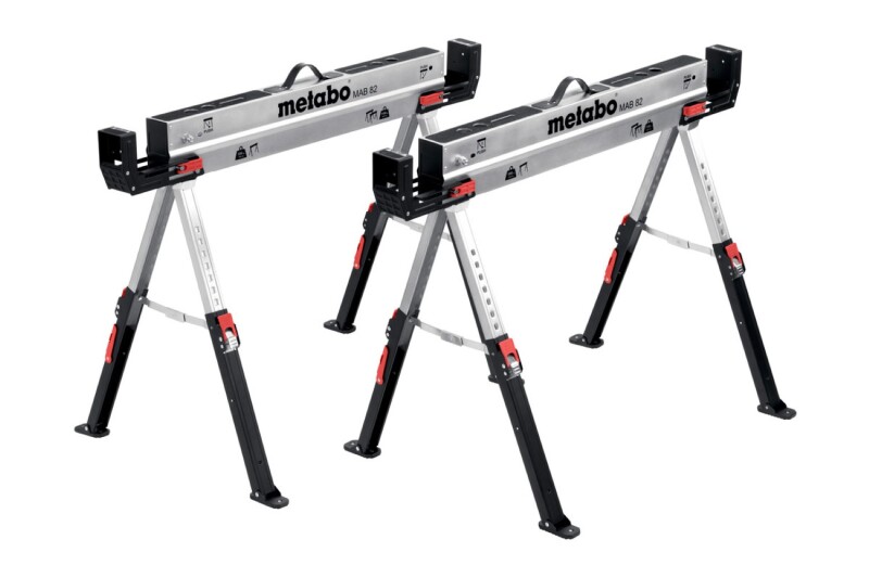 Metabo MAB 82 Stalen Schragen Set - Draagcapaciteit 590 Kg (2 Stuks) - Default image for the product
