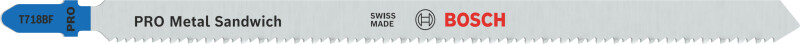 Bosch 2608655114 PRO T718BF Decoupeerzaagbladen Senwich - Metaal (5st)