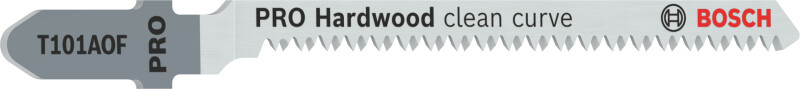 Bosch PRO T101AOF Hardwood Clean Curve Decoupeerzaagblad - 83mm - Hout (5st) afbeelding
