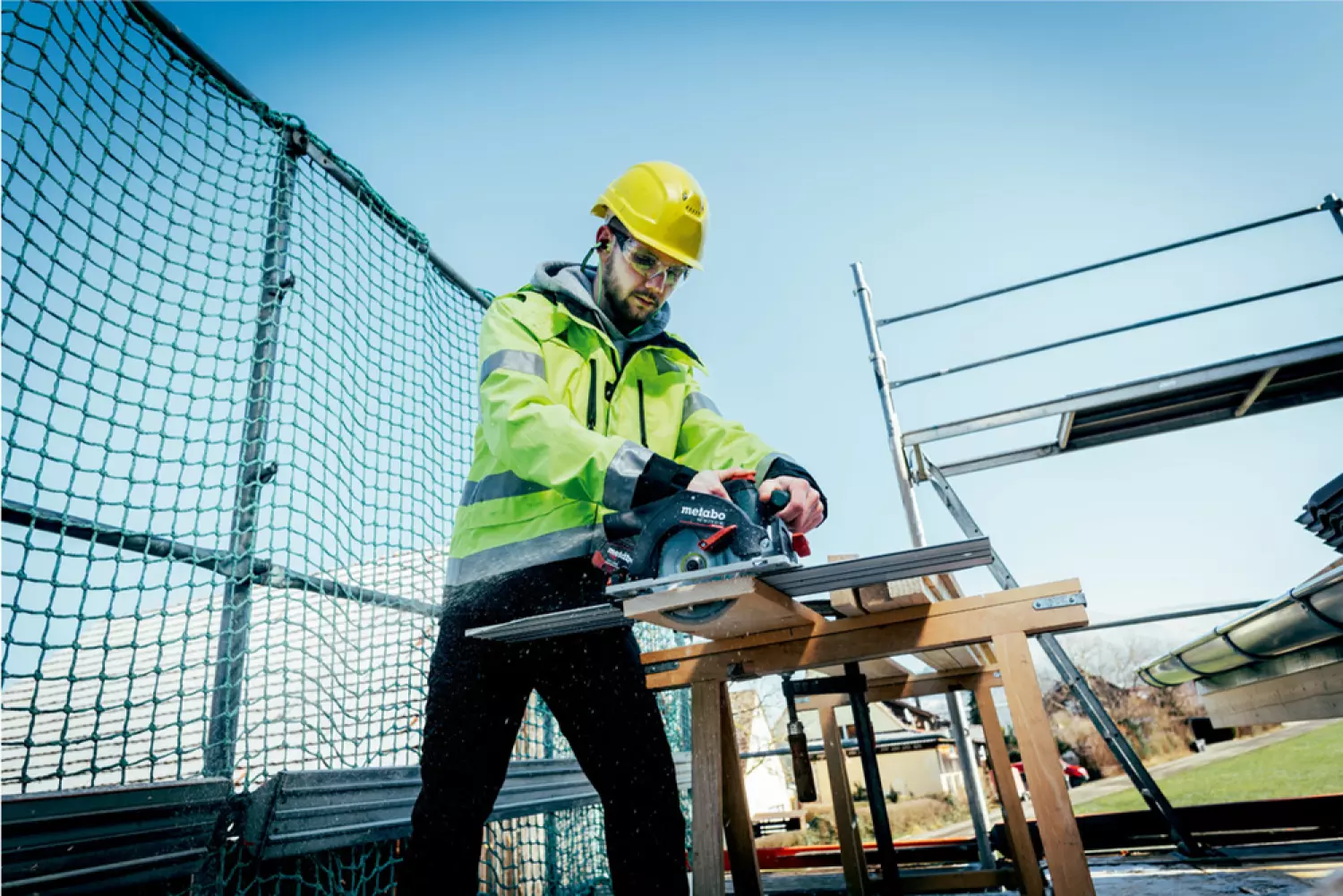 Metabo KS 18 LTX 57 BL 18V Li-ion Accu Cirkelzaag Body In MetaBox - 165mm thumbnail 3