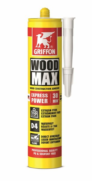 Griffon 6313648 Vullende Houtcontructielijm - 380gr