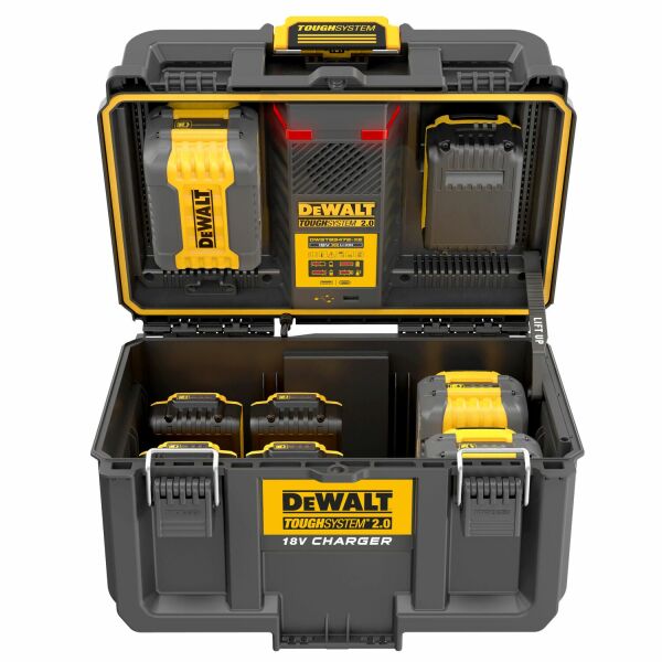 DeWALT DWST83471 ToughSystem 2.0 Koffer/Acculader - Detailed view of the product