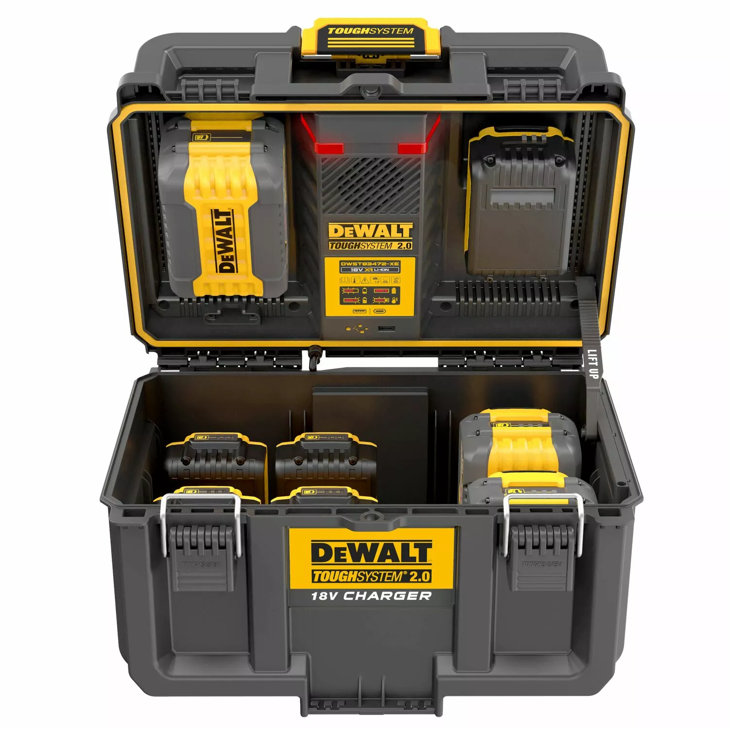 DeWALT DWST83471 ToughSystem 2.0 Koffer/Acculader thumbnail 3