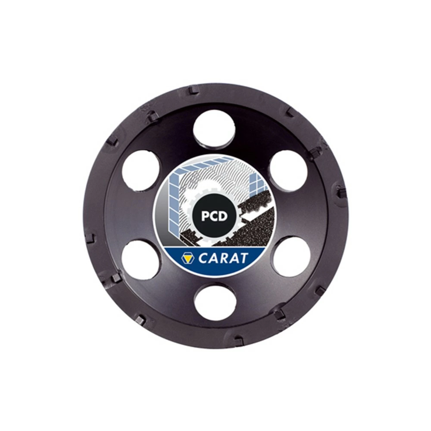 Carat CPCD125300 Polychristalline Komschijf - 125 X 22,23mm