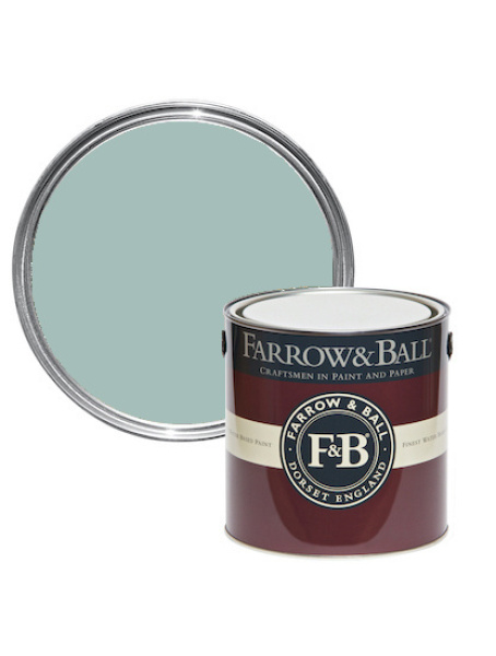 Farrow&Ball Flat Eggshell Ancona Blue No.9805 - 2,5L afbeelding