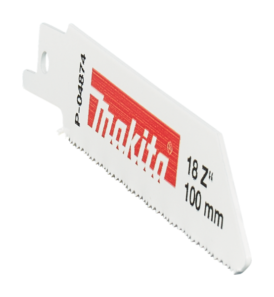 Makita P-04874 Reciprozaagblad - 100 X 1,4mm - RVS/Metaal (5st) - Detailed view of the product