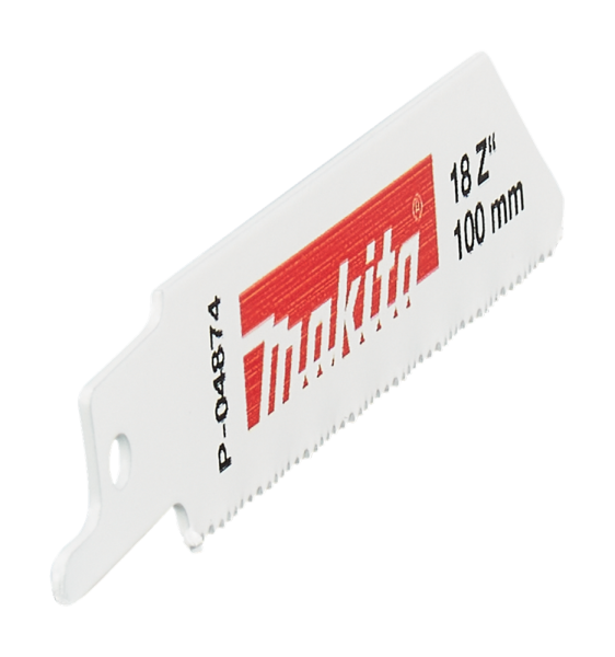 Makita P-04874 Reciprozaagblad - 100 X 1,4mm - RVS/Metaal (5st) - Detailed view of the product