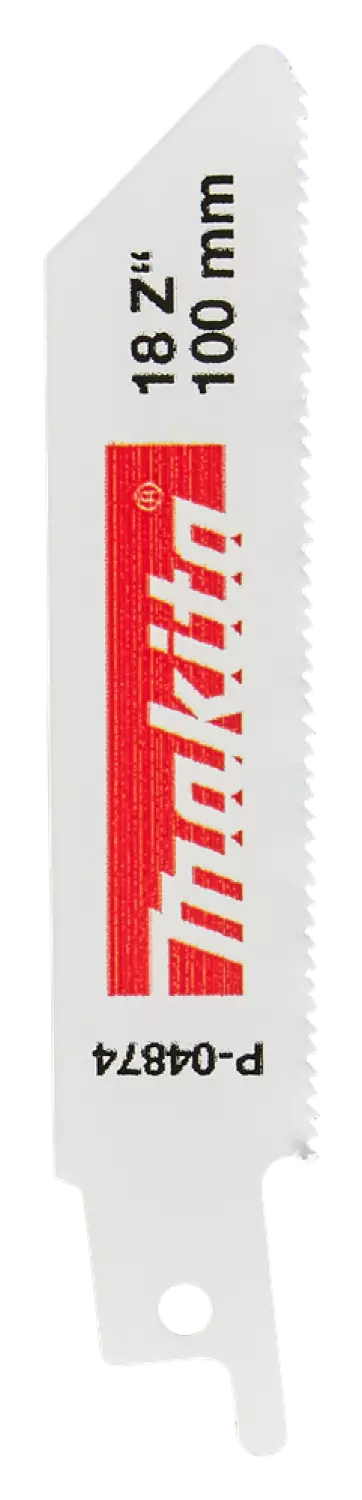 Makita P-04874 Reciprozaagblad - 100 X 1,4mm - RVS/Metaal (5st)