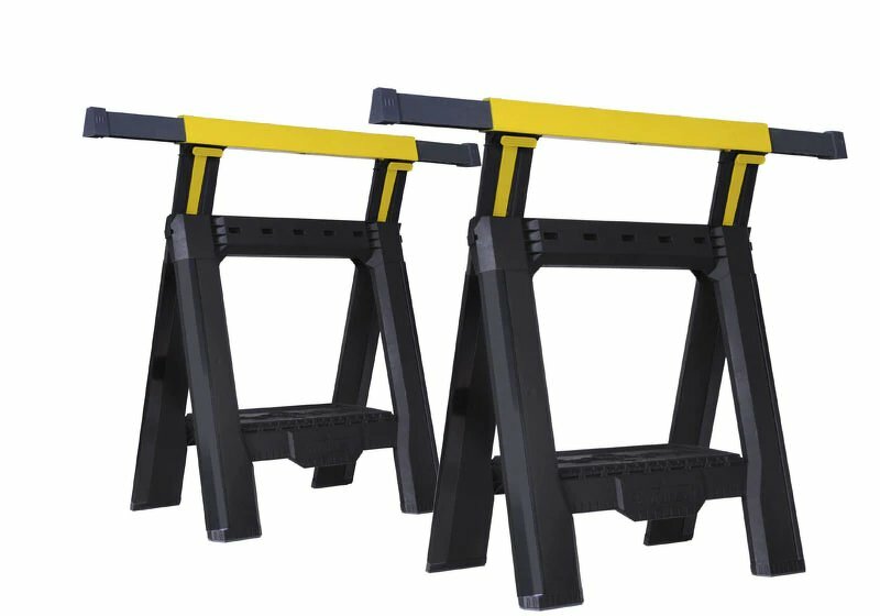 Stanley STST1-70559 Kunststof Schragen - Hoogte En Breedte Verstelbaar - Draagcapaciteit 454 Kg (set Van 2 Stuks) - Detailed view of the product