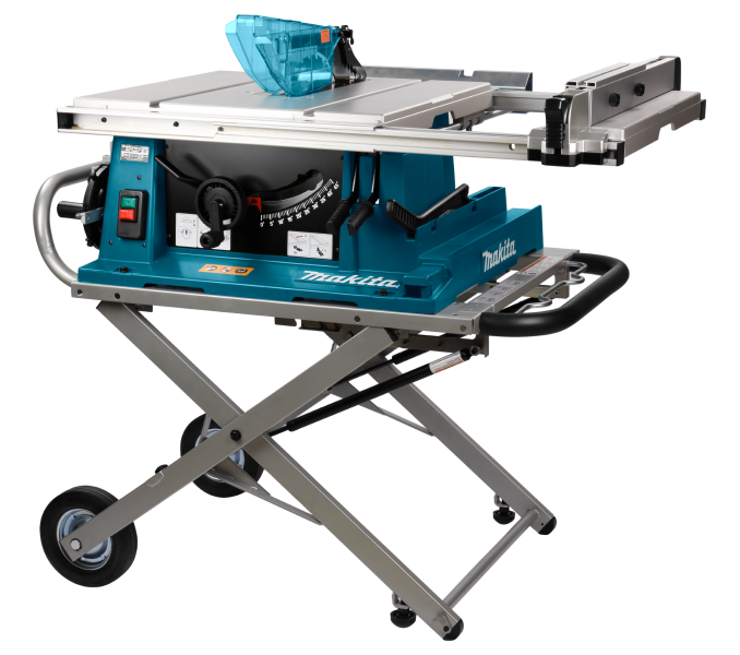 Makita 2704NX1 230V Tafelzaag Met Onderstel - 1650W - 260 X 30mm - Detailed view of the product