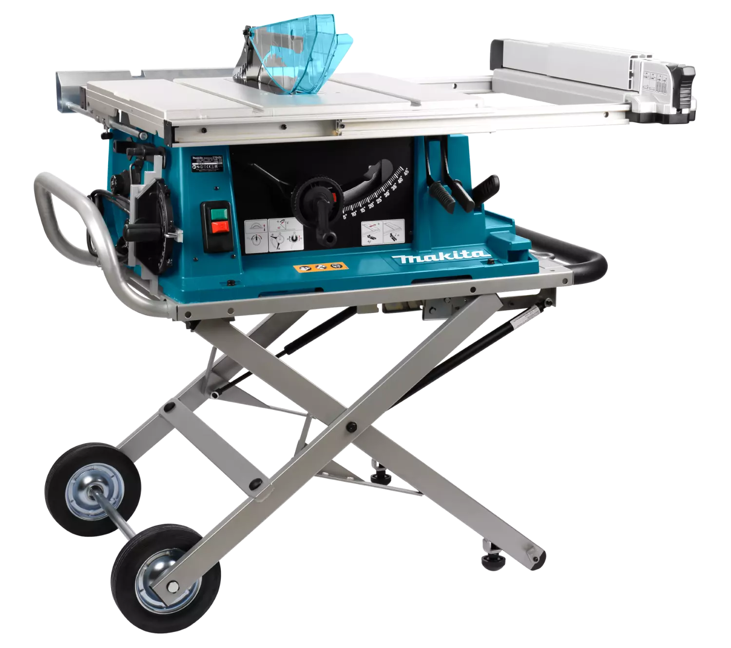 Makita 2704NX1 230V Tafelzaag Met Onderstel - 1650W - 260 X 30mm