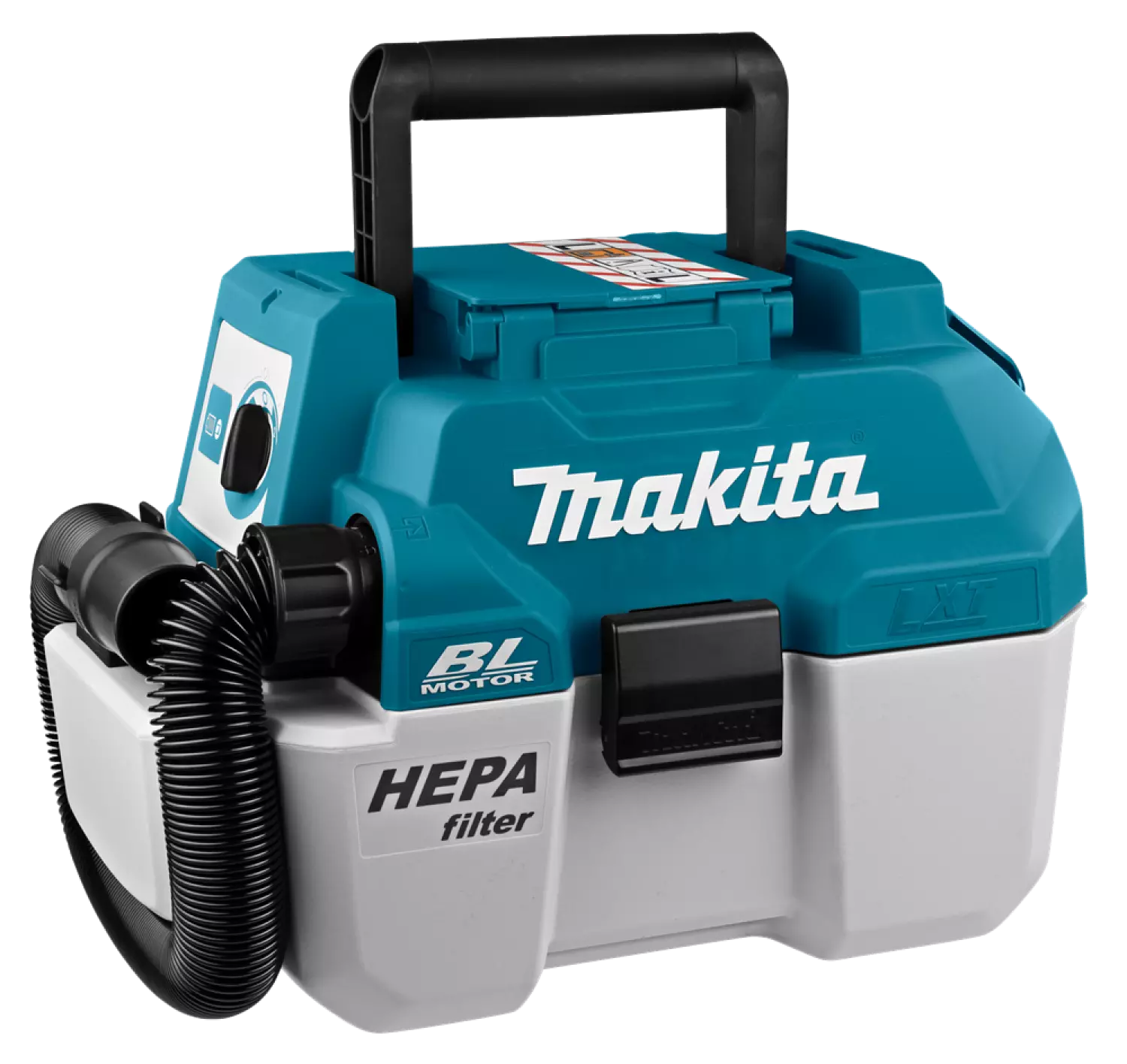 Makita DVC750LZX3 18V Accu Alles-/bouwstofzuiger Body - 7,5L - Koolborstelloos thumbnail 2
