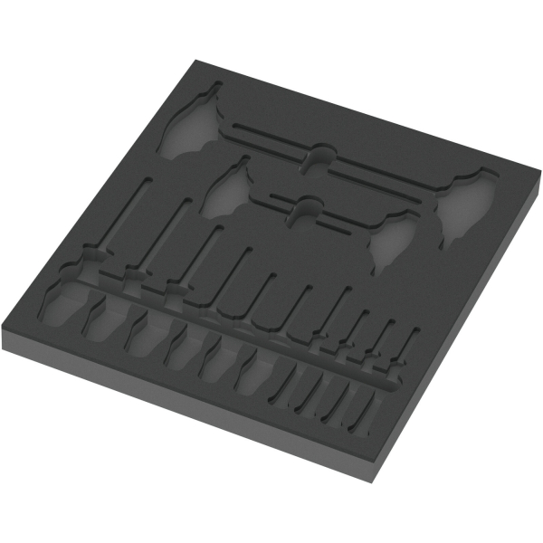 Wera 05137312001 9812 Schuimstof Inlegstuk Torx Schroevendraaierset 1