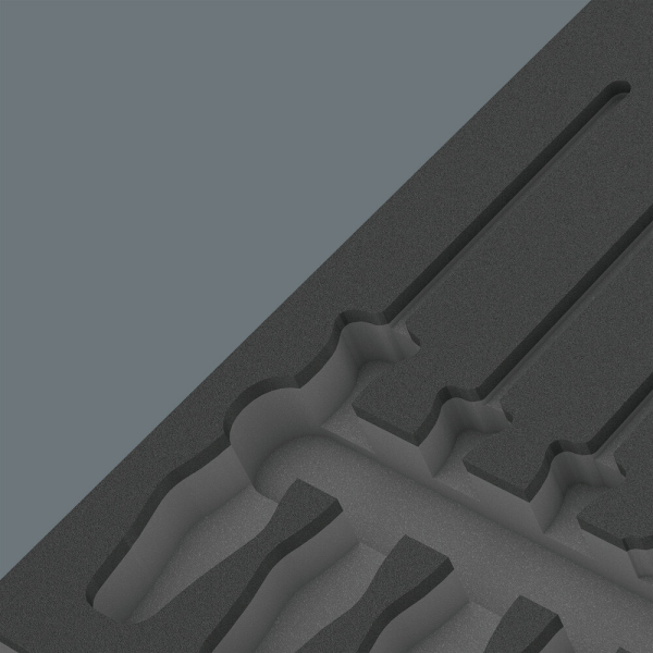Wera 05137312001 9812 Schuimstof Inlegstuk Torx Schroevendraaierset 1 - Detailed view of the product