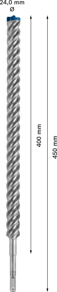 Bosch 2608900150 EXPERT Hamerboor SDS Plus-7X - 24x400x450mm - Detailed view of the product