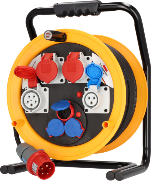 Brennenstuhl 1319110010 Brobusta CEE 4 IP44 Kabelhaspel - 40m - H07RN-F 5G2,5 - Detailed view of the product