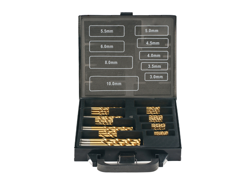 Wofix 7300291 Geslepen Metaalborenset TiN - 80-delig