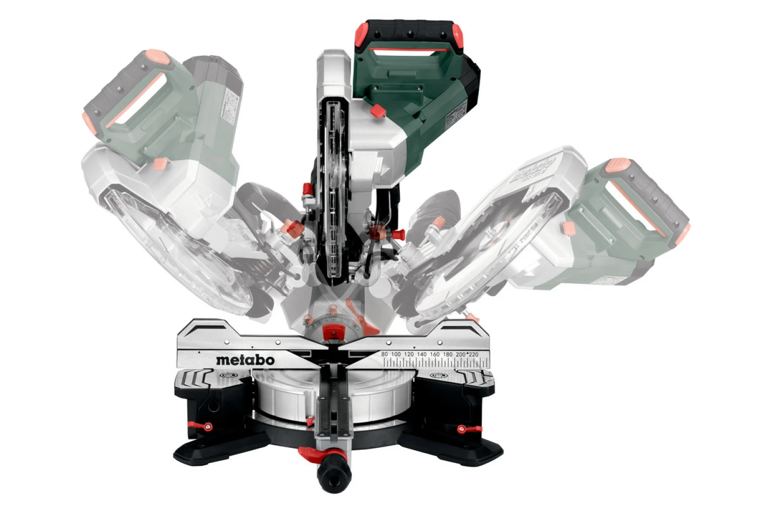 Metabo Afkortzaag KGS 305 M met trekfunctie | nieuwste model - 613305000