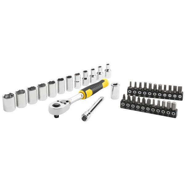 Stanley STMT82672-0 37-delige Dopsleutelset Compact - 1/4" - Detailed view of the product