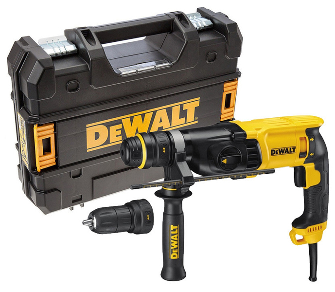 DeWALT D25134K SDS-plus Combihamer Incl. Snelspanboorkop In Koffer - 800W - 2,8J EAN: 5035048546963