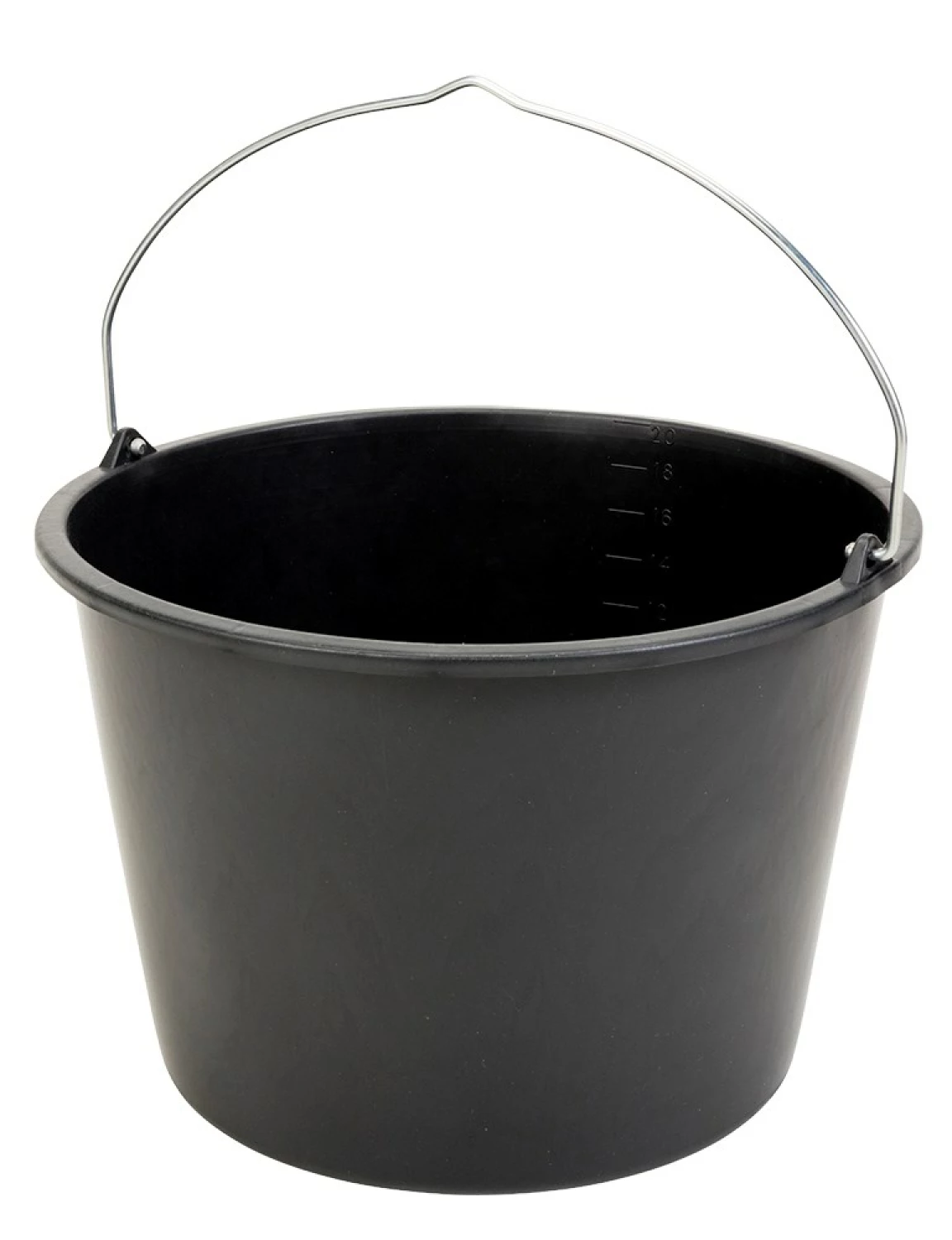 Gripline EMM00200-0001 Durable Bouwemmer - 20L - Zwart afbeelding