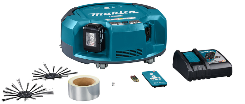 Makita DRC200RT 18V Li-ion Accu RoboCleaner Set (1x5.0 Ah) - 2,5L EAN: 88381731409