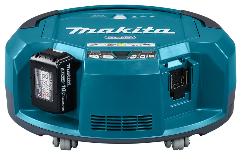 Makita DRC200RT 18V Li-ion Accu RoboCleaner Set (1x5.0 Ah) - 2,5L - Detailed view of the product