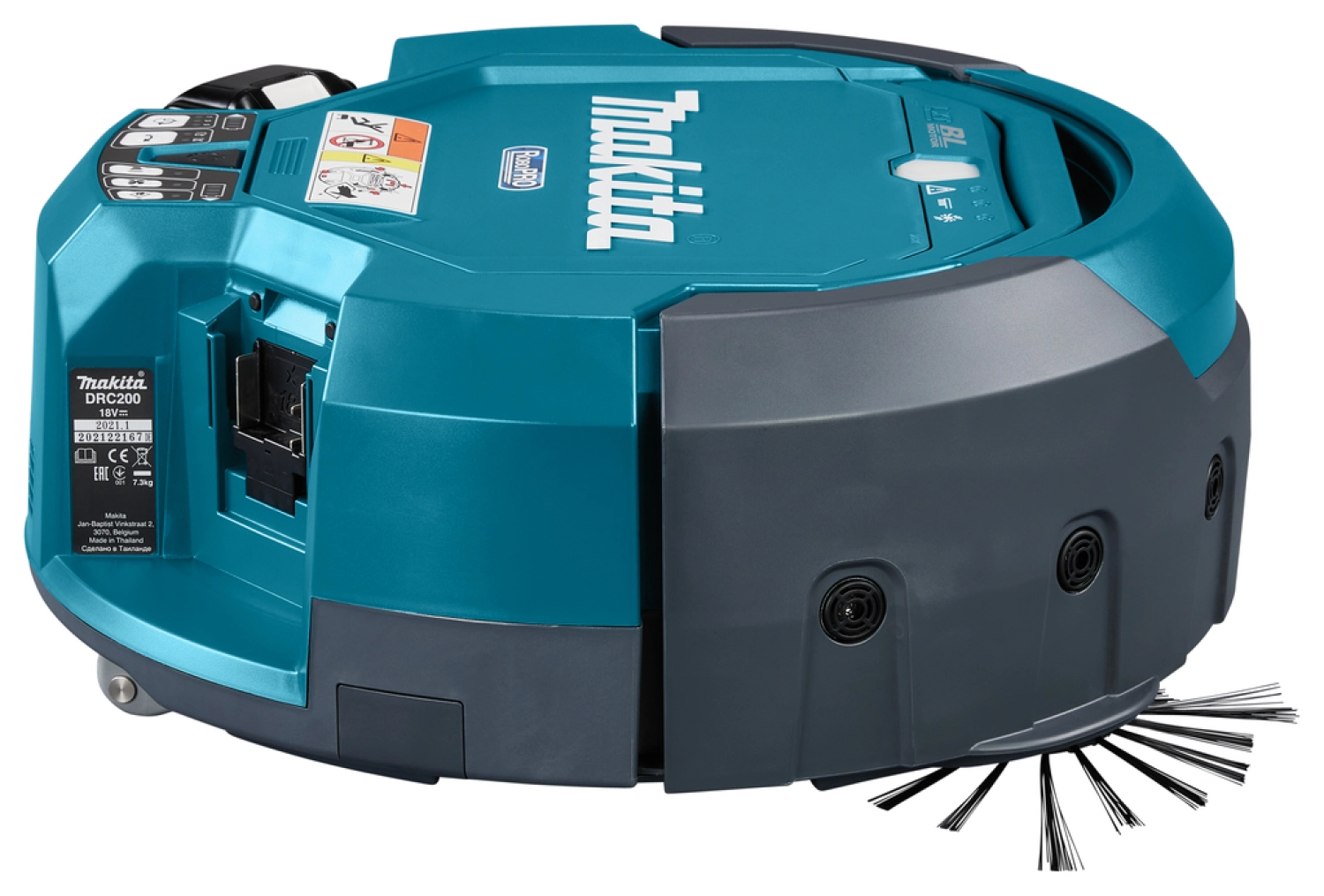 Makita DRC200RT 18V Li-ion Accu RoboCleaner Set (1x5.0 Ah) - 2,5L