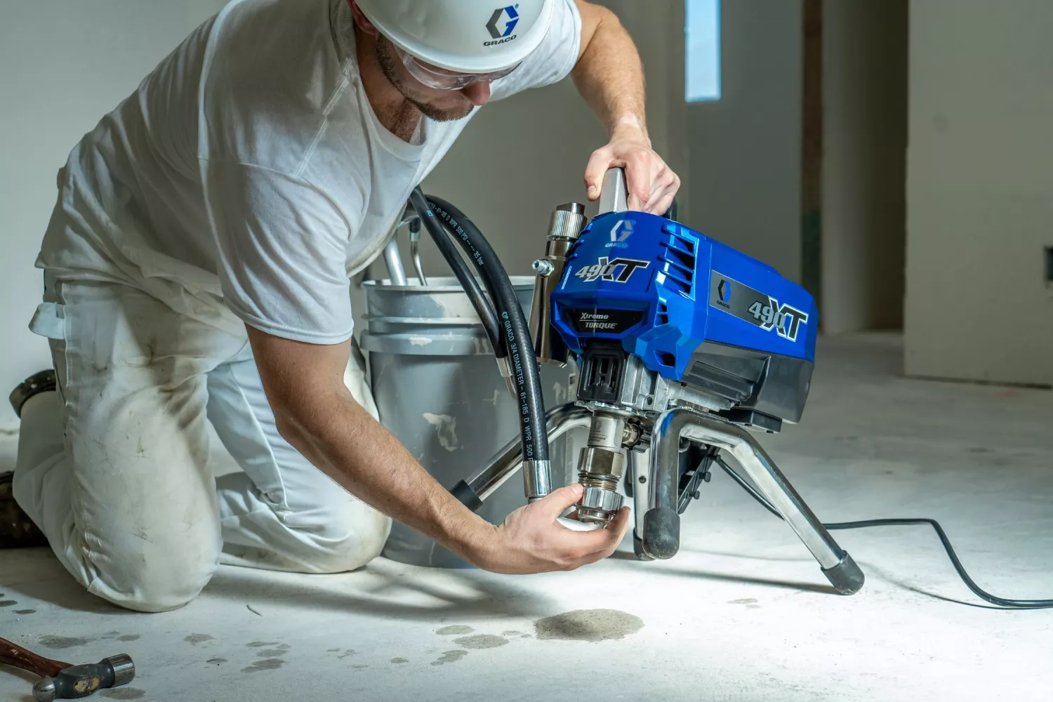 Graco Ultra 490 XT Airless Verfspuit, Standaard 19D525 thumbnail 4