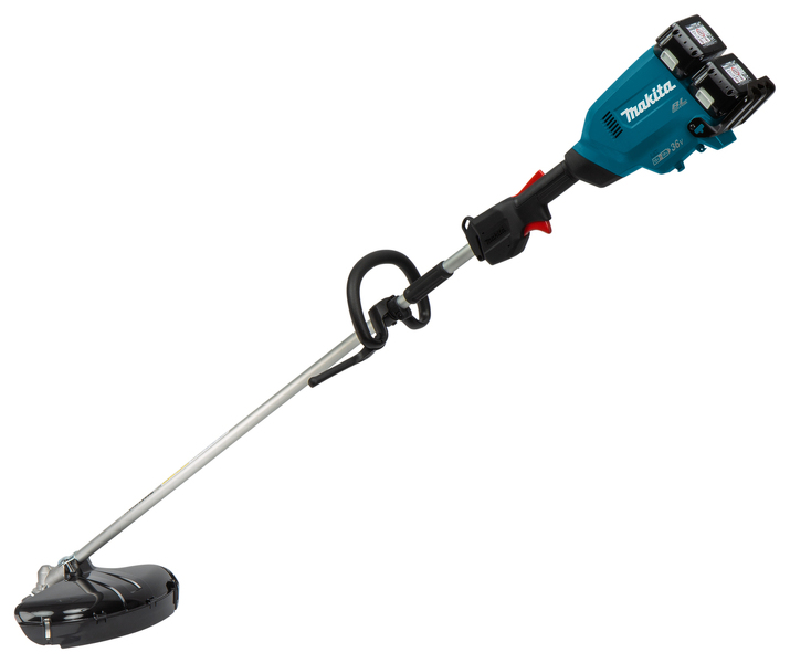 Makita DUR369LPT2 2x18V Li-Ion Accu Bosmaaier Set (2x 5,0Ah) - D-greep - 430mm - Detailed view of the product