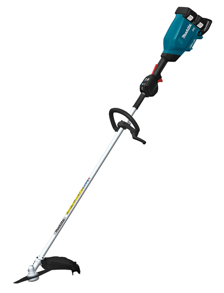 Makita DUR369LPT2 2x18V Li-Ion Accu Bosmaaier Set (2x 5,0Ah) - D-greep - 430mm - Detailed view of the product