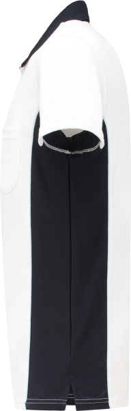 Workman 1401 Poloshirt - Wit / Navy - L - Detailed view of the product