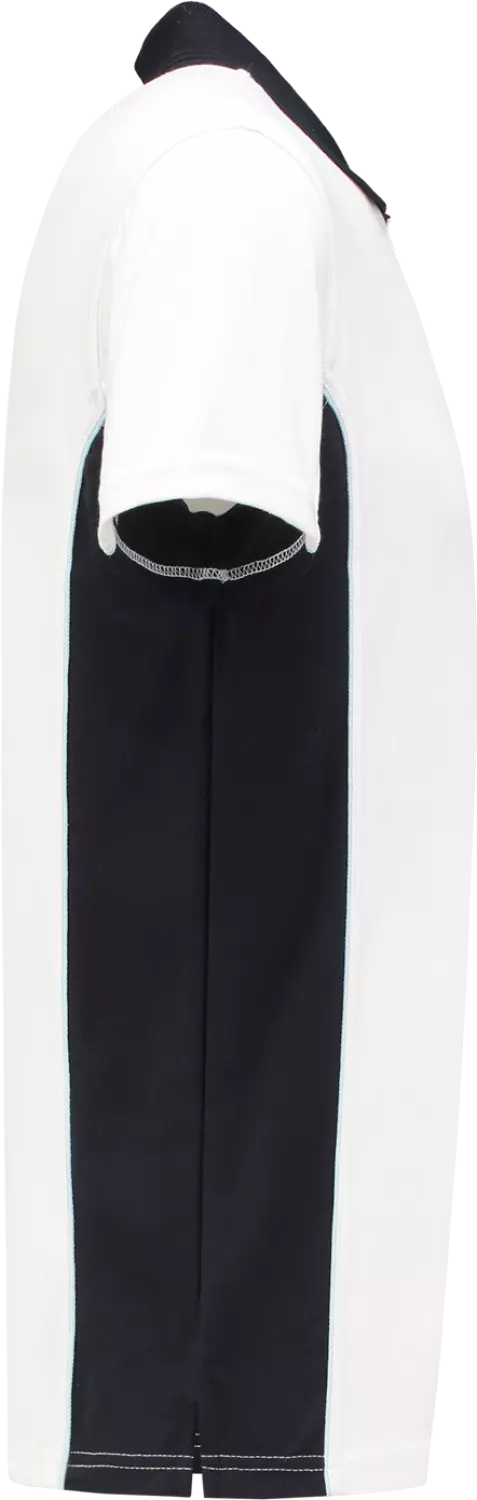 Workman 1401 Poloshirt - Wit / Navy - L thumbnail 4