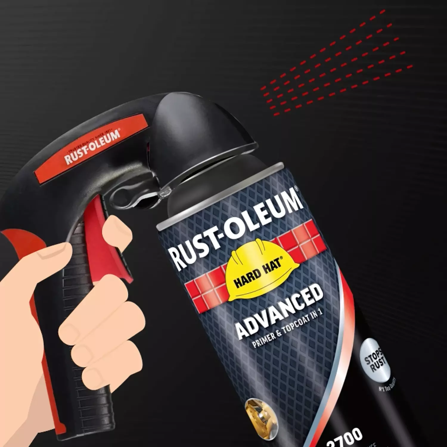 Rust-Oleum Comfort Grip - Per Stuk thumbnail 3