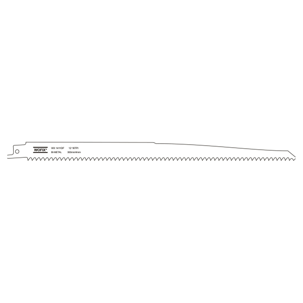 Wofix 5121044 / WX1411DF Reciprozaagblad - 300 X 6TPI - Universeel (5st)