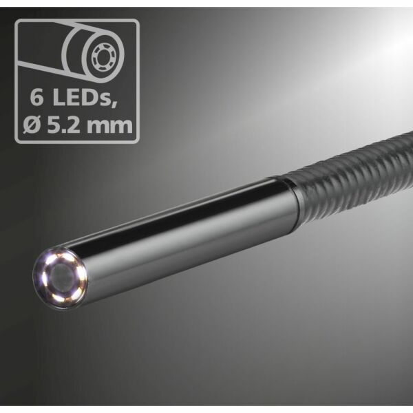 Laserliner VideoPocket HD Inspectiecamera Incl. Batterijen In Koffer - Detailed view of the product