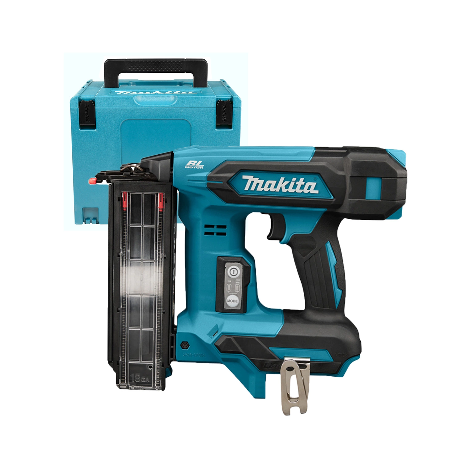 Makita DBN501ZJ 18V Li-ion Accu Brad Tacker Body In Mbox - 15-50mm - 18 Gauge