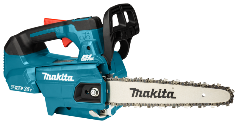 Makita DUC256CZ LXT 2x18V Li-Ion Accu Tophandle Kettingzaag Body - 25 Cm - Detailed view of the product