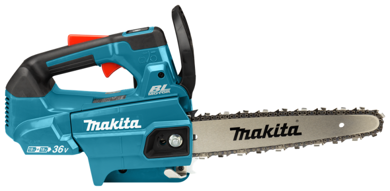 Makita DUC256CZ LXT 2x18V Li-Ion Accu Tophandle Kettingzaag Body - 25 Cm - Detailed view of the product